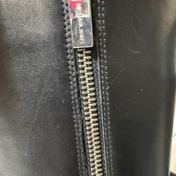 Michael Kors riding leather Arley Black Knee-High Boots - Picture 9 of 16